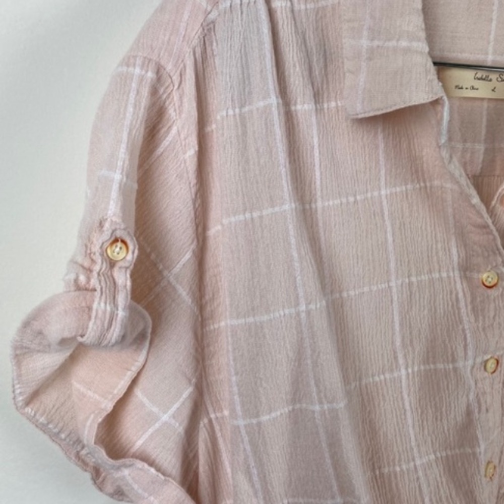 NWT Anthropologie Isabella Sinclair shirt - XS - Picture 5 of 8